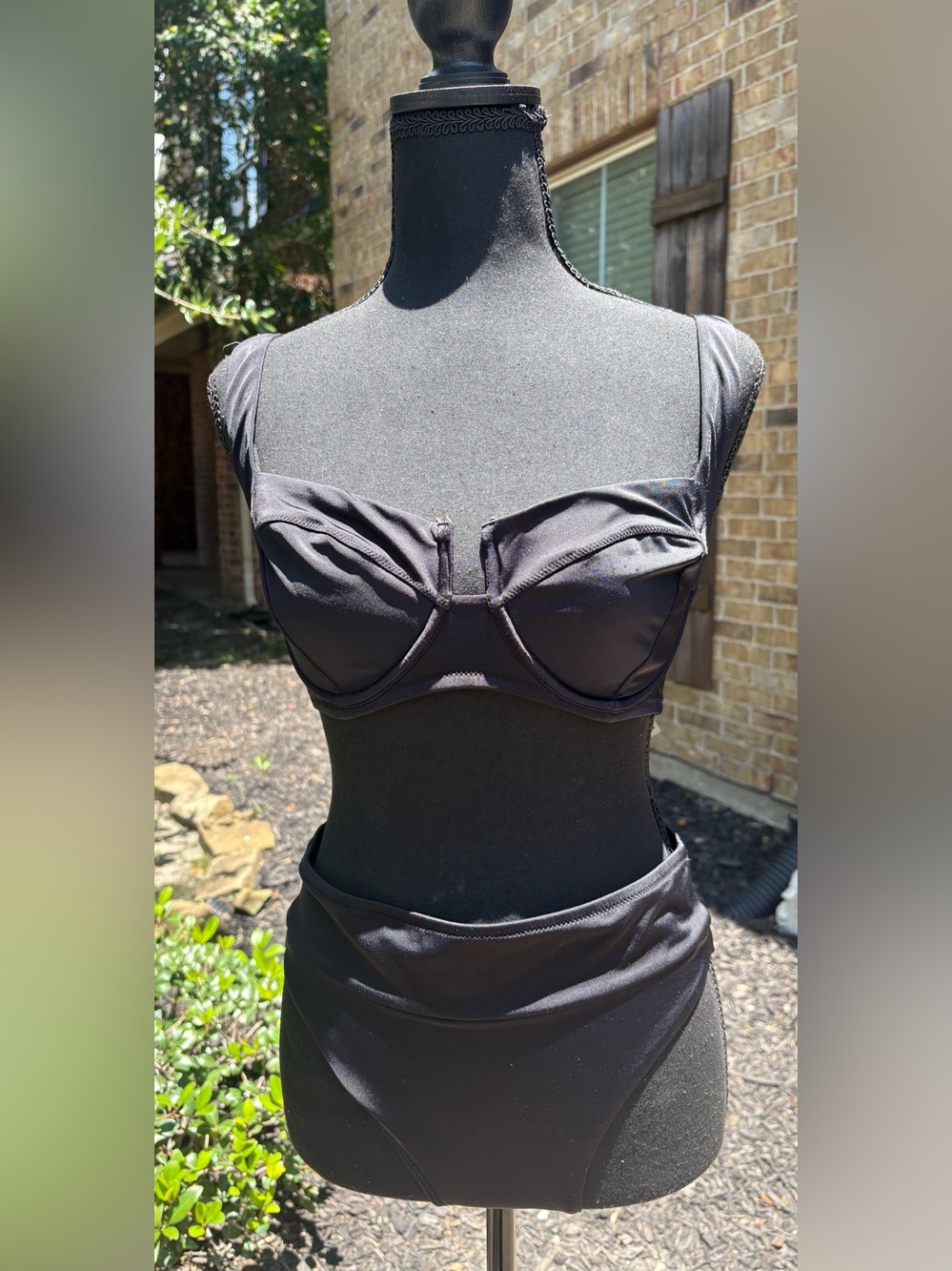 Victoria's Secret Black Underwire Bikini Set